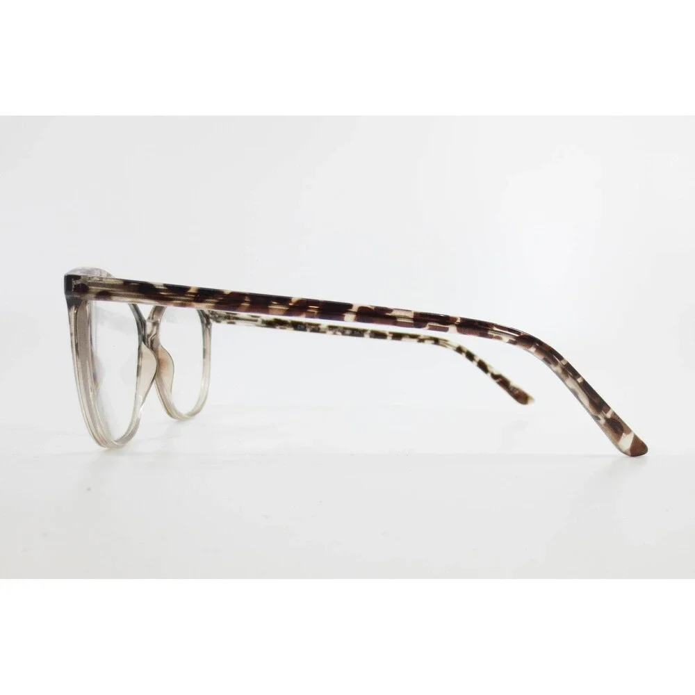 Chelsea Morgan CM 20218 Eyeglasses Tortoise Pewter Cat Eye Frames 54-14-140